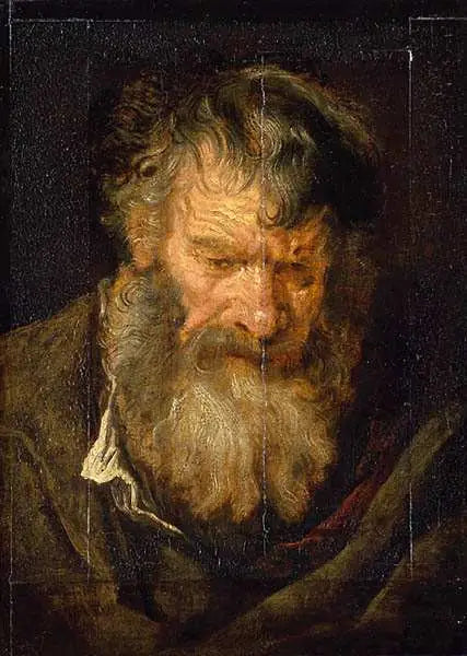 Tête de vieillard - Antoine van Dyck image 1 reproduction réalisée par Alpha Reproduction