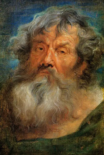 Tête de vieillard - Antoine van Dyck image 1 reproduction réalisée par Alpha Reproduction