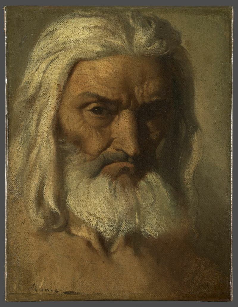 Testa di anziano - Théodore Chassériau