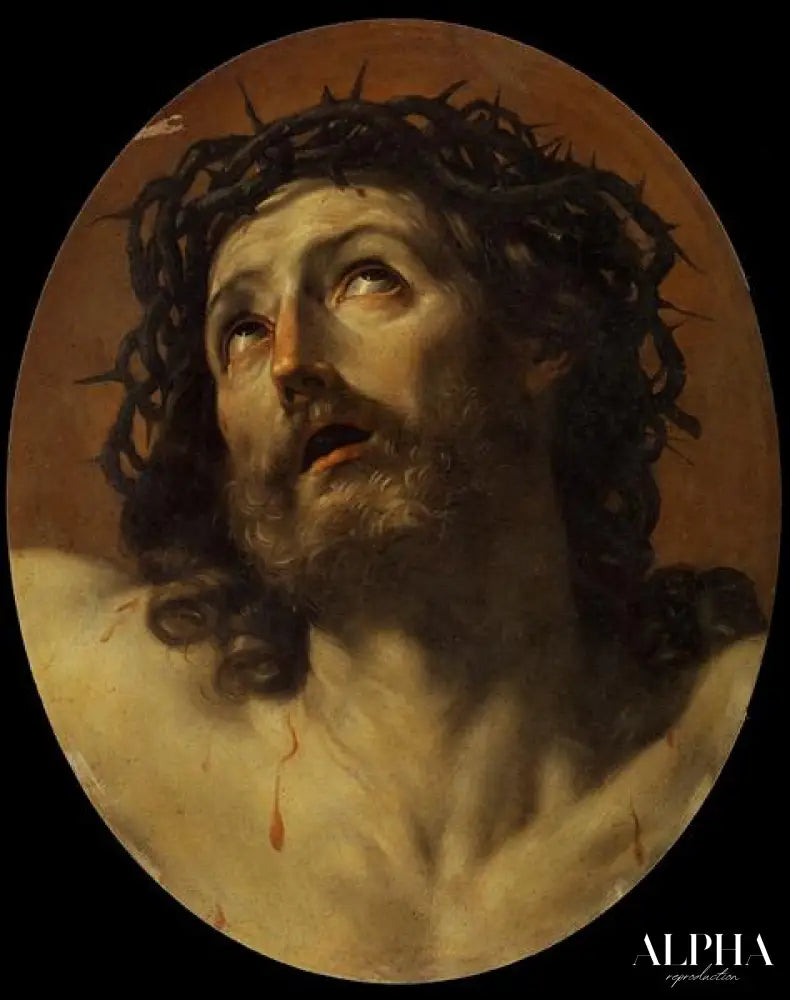 Tête du Christ couronné d’épines - Guido Reni Reproductions de tableaux à la peinture à l’huile