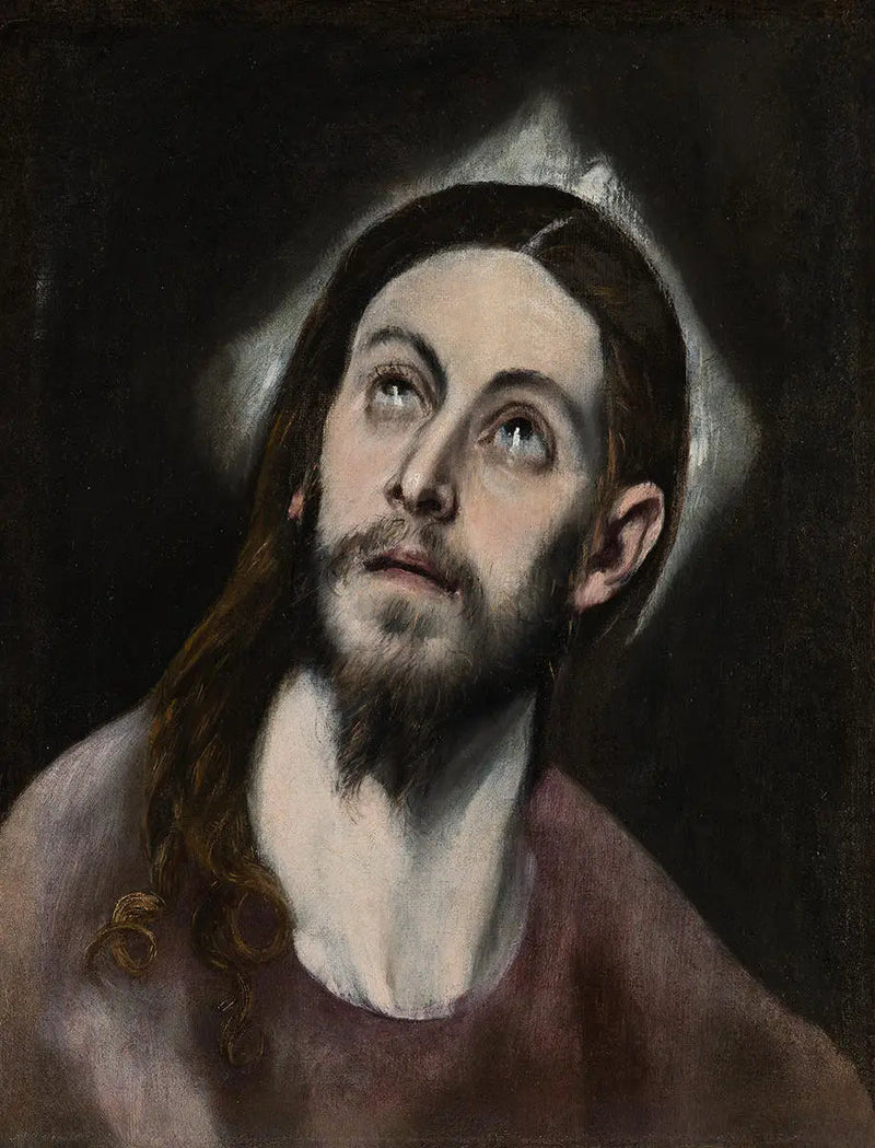 Testa di Cristo - El Greco