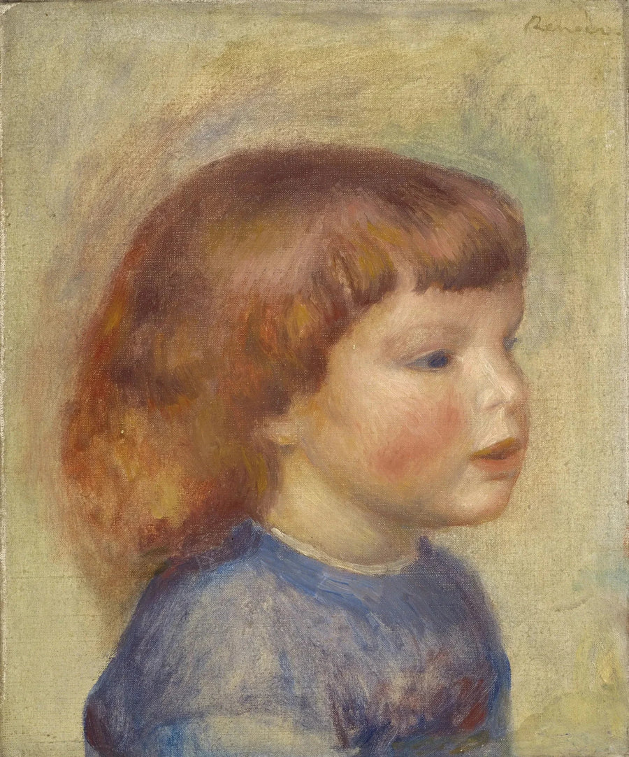 Testa di bambino - Pierre-Auguste Renoir