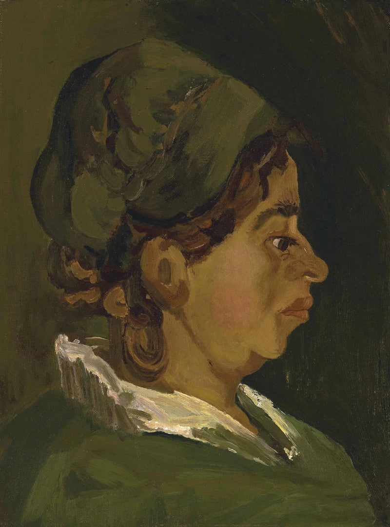 Testa di contadina: profilo destro - Vincent van Gogh