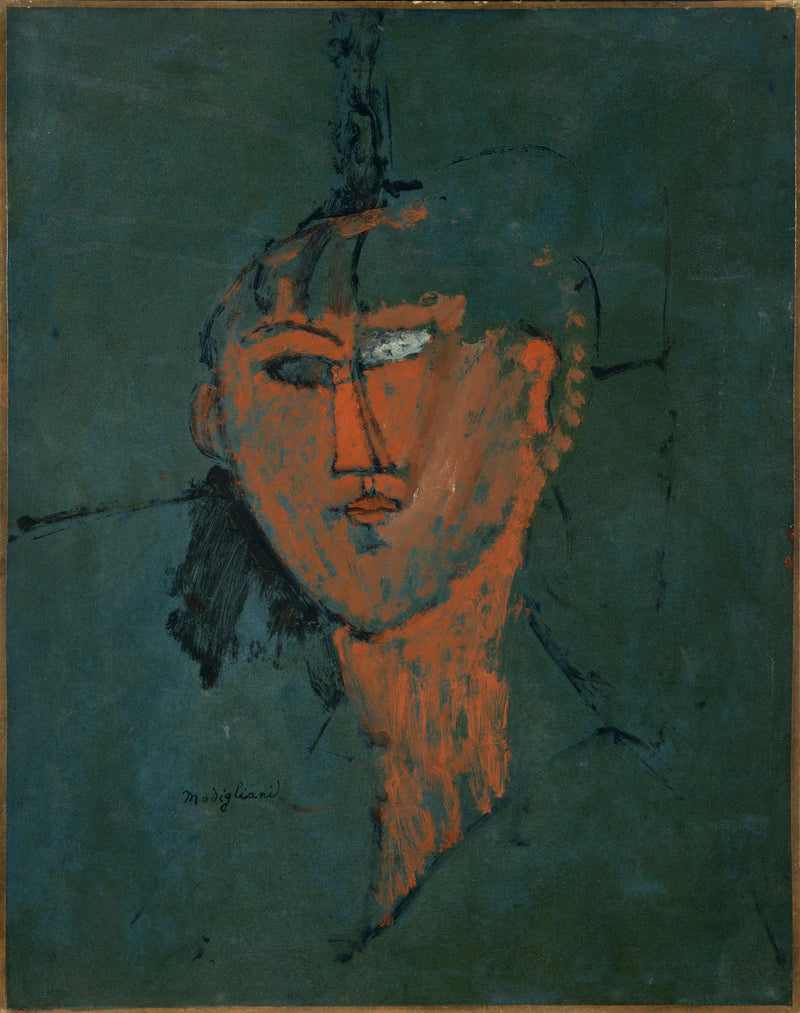 Testa rossa - Amedeo Modigliani