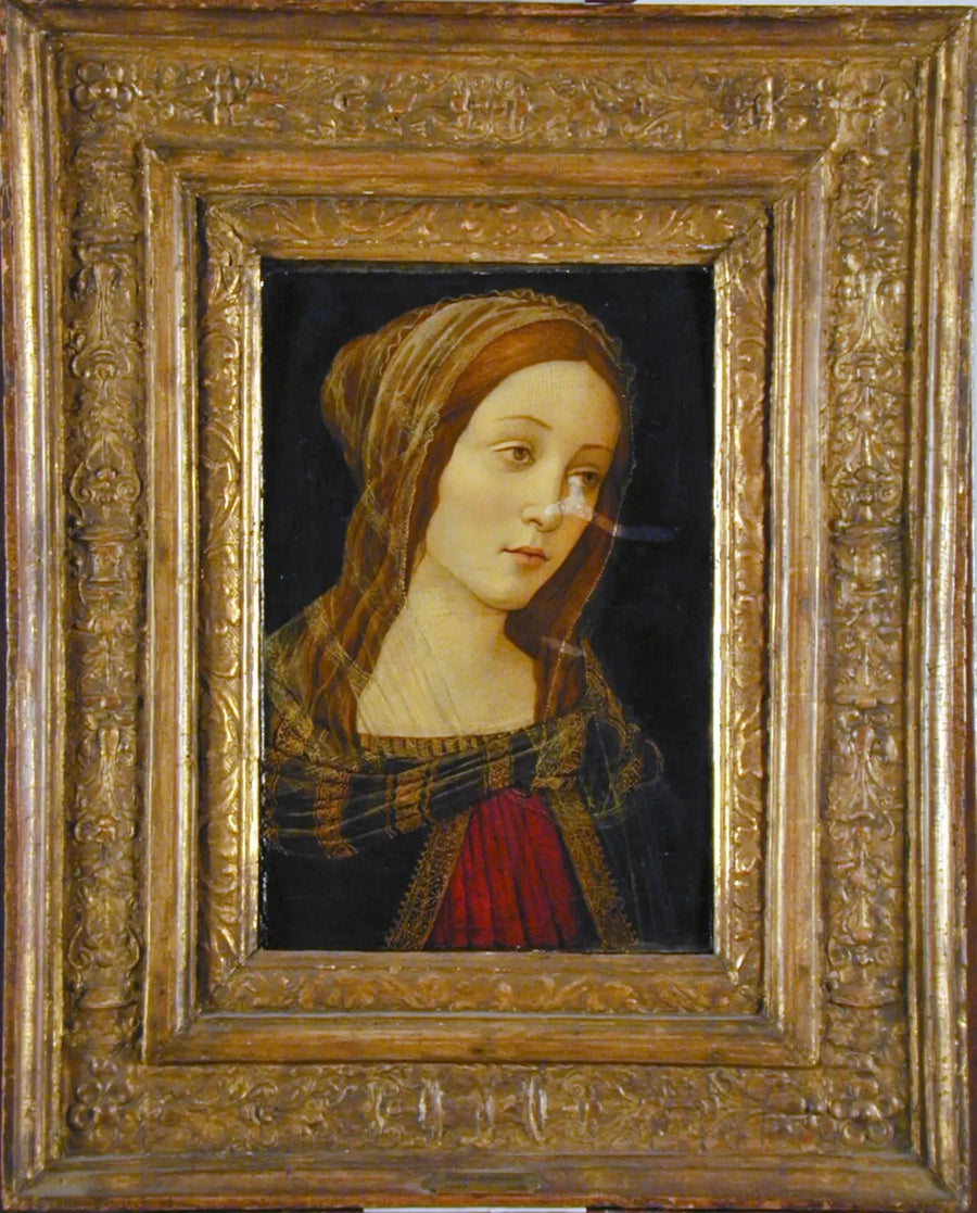 Testa di un santo - Sandro Botticelli