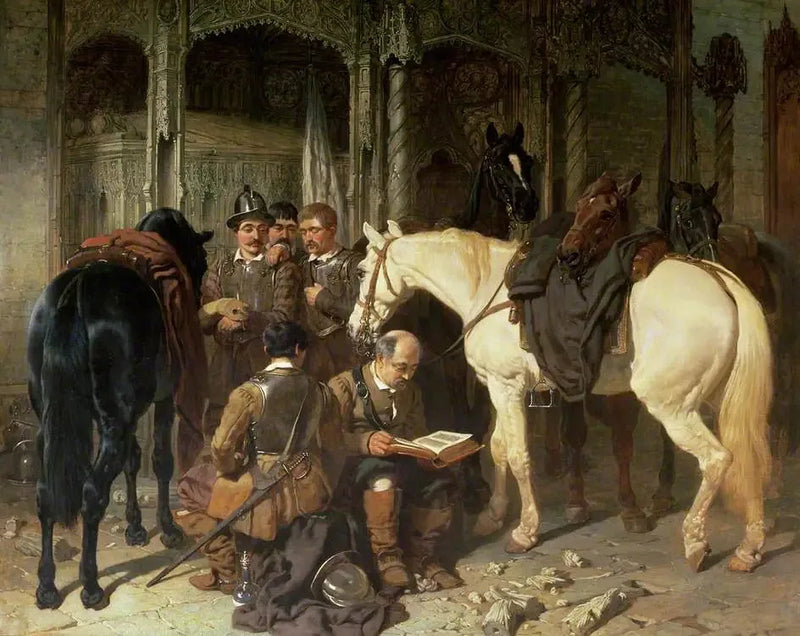 Têtes rondes in una chiesa di Arundel - John Frederick Herring, Sr.
