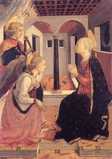 L'Annunciazione con San Giuliano - Fra Filippo Lippi
