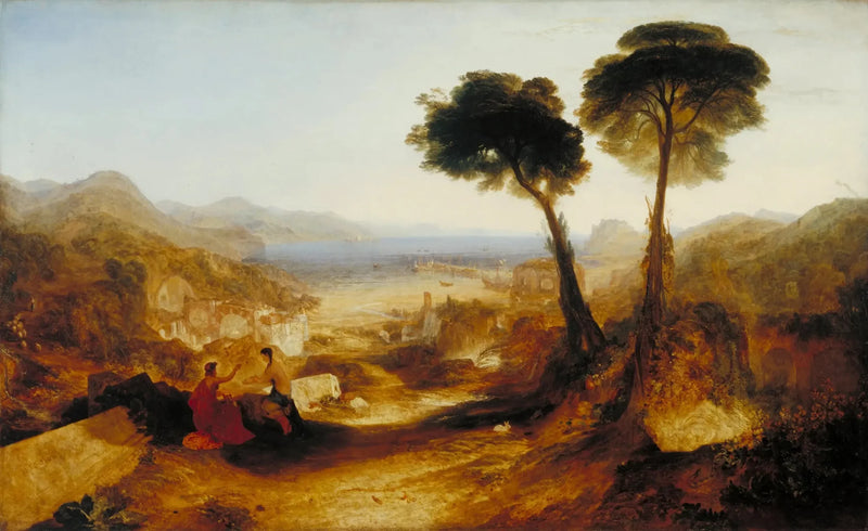 La Baia di Baiae, con Apollo e la Sibilla - J. M. W. Turner