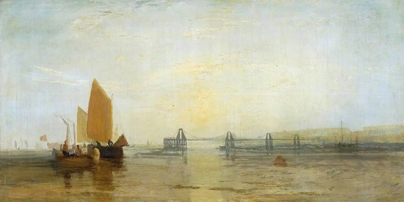 Il Molo della Catena, Brighton - J. M. W. Turner