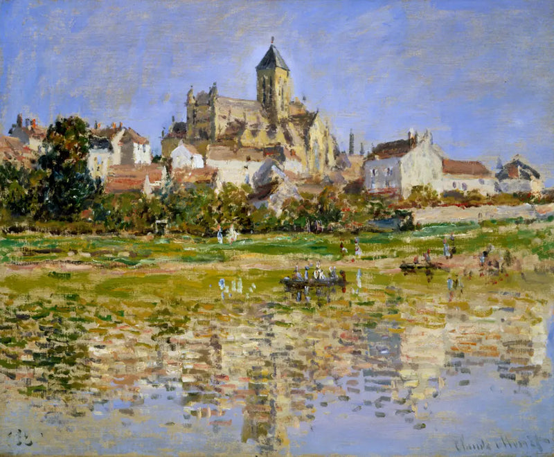 La Chiesa di Vétheuil - Claude Monet