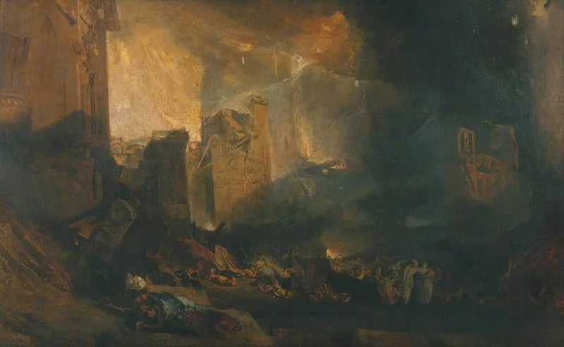 La Distruzione di Sodoma - J. M. W. Turner