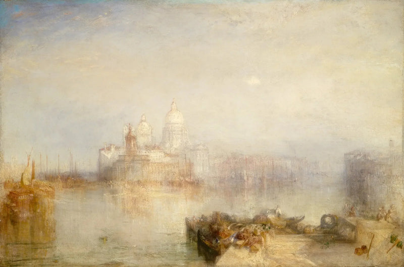 La Dogana e Santa Maria della Salute, Venezia - J. M. W. Turner