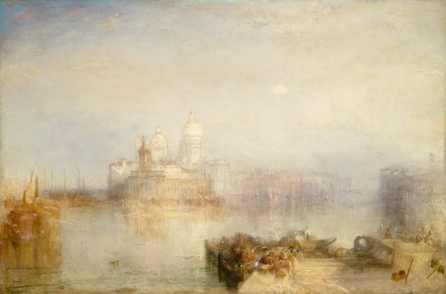 La Dogana e Santa Maria della Salute, Venezia - J. M. W. Turner