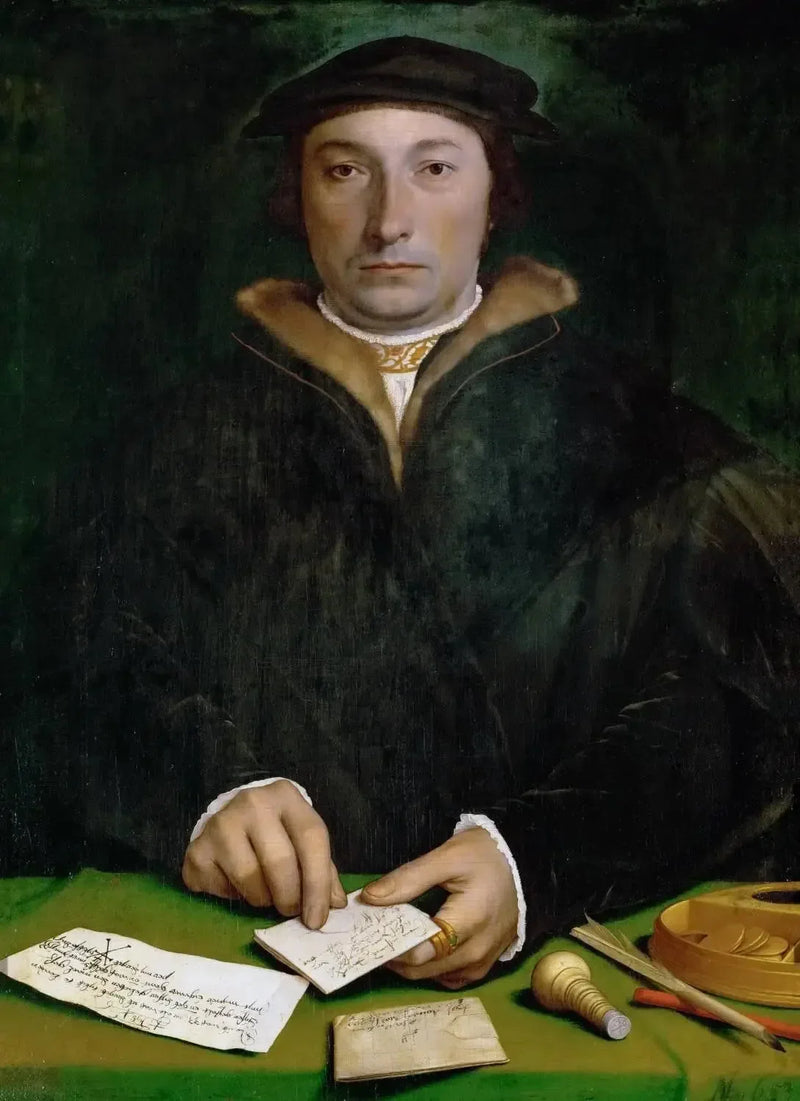 Il mercante di Duisburg Dirck Tybis - Hans Holbein il Giovane