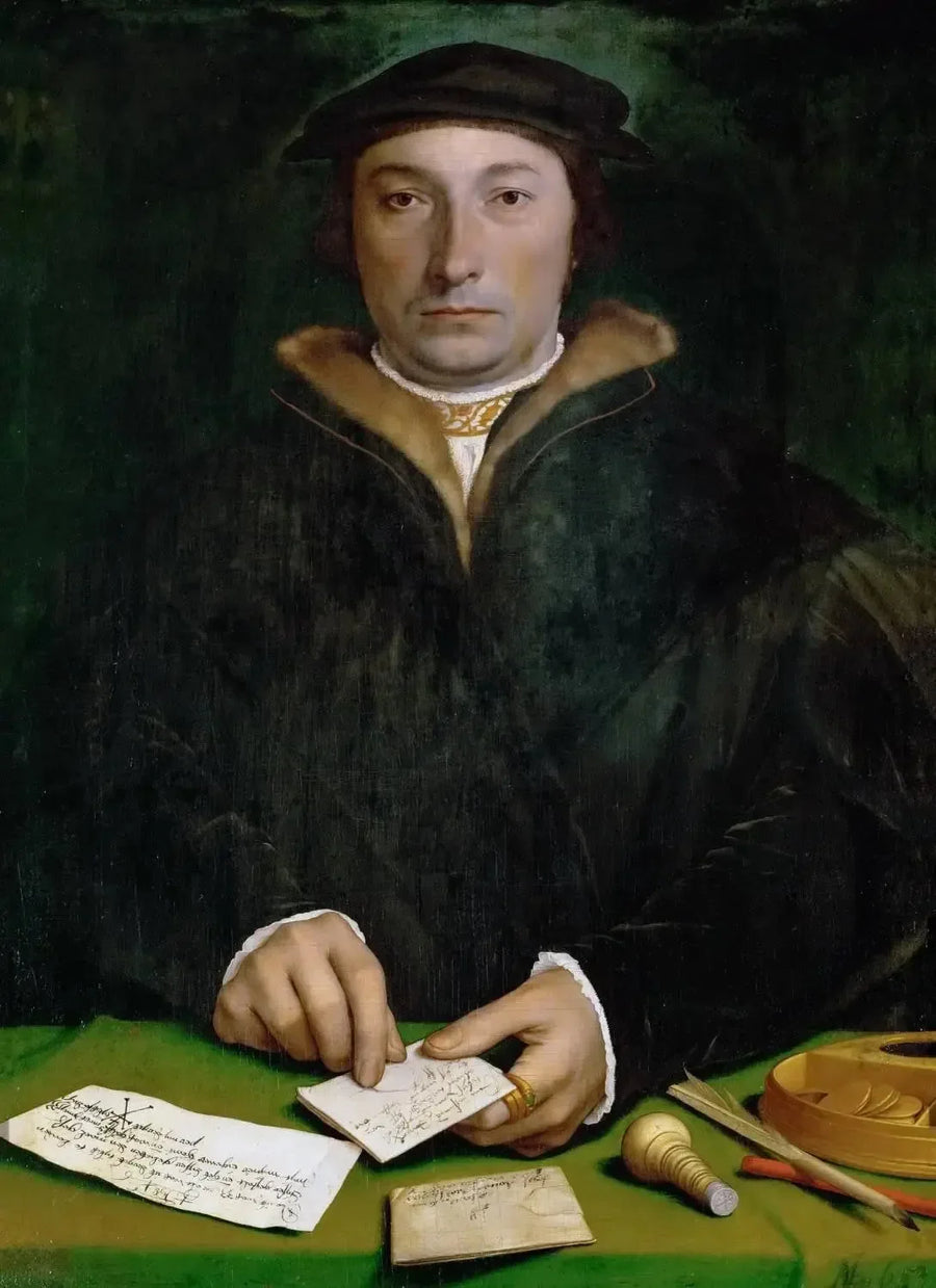 Il mercante di Duisburg Dirck Tybis - Hans Holbein il Giovane