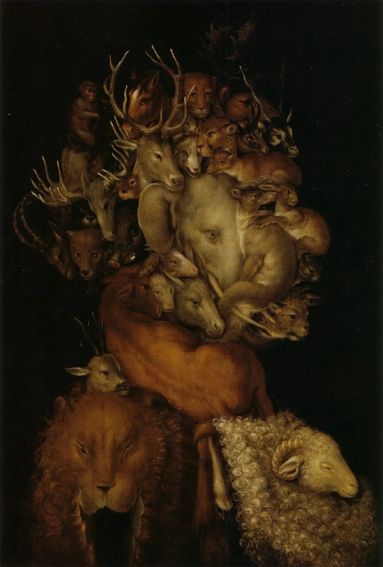 The Earth - Giuseppe Arcimboldo image 1 copie de tableau peinte à la main