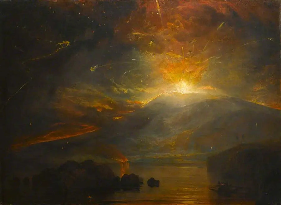 L'Eruzione delle Montagne Soufrière nell'Isola di San Vincenzo, 30 Aprile 1812 - J. M. W. Turner