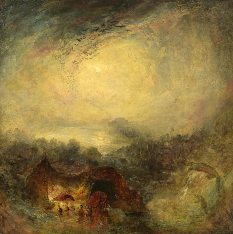 La Sera del Diluvio - J. M. W. Turner