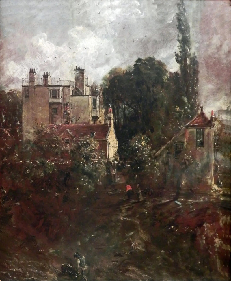 The Grove, o la casa dell'ammiraglio a Hampstead - John Constable