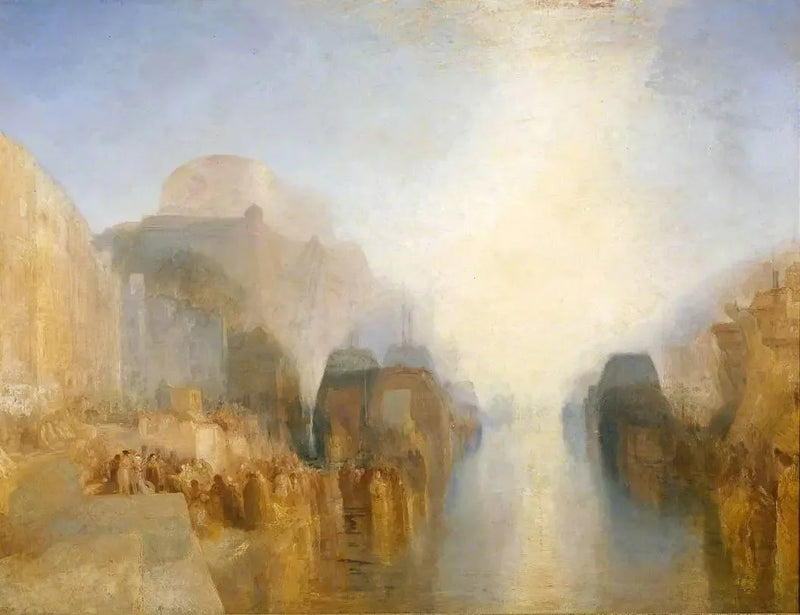 Il Porto di Brest: Il Lungomare e il Castello - J. M. W. Turner
