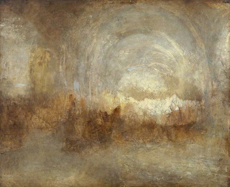 La lunga cantina a Petworth - J. M. W. Turner