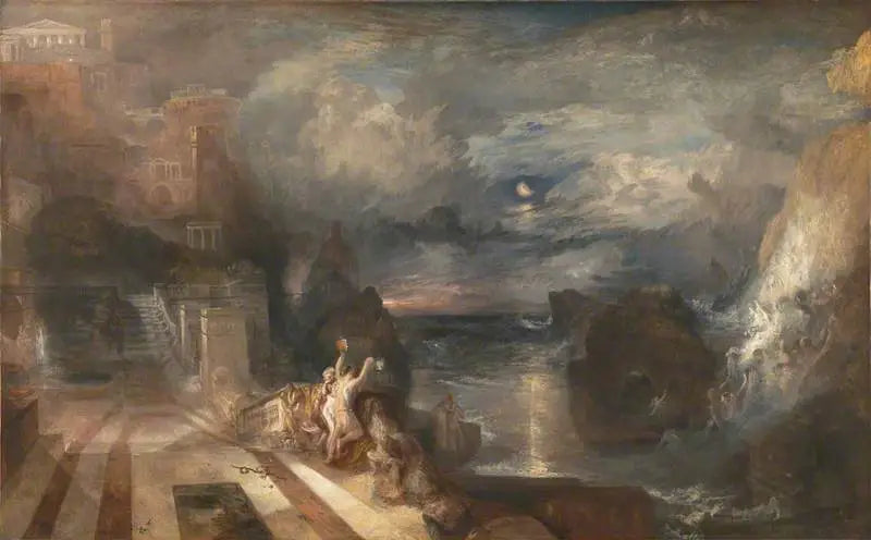 La Separazione di Ero e Leandro - J. M. W. Turner