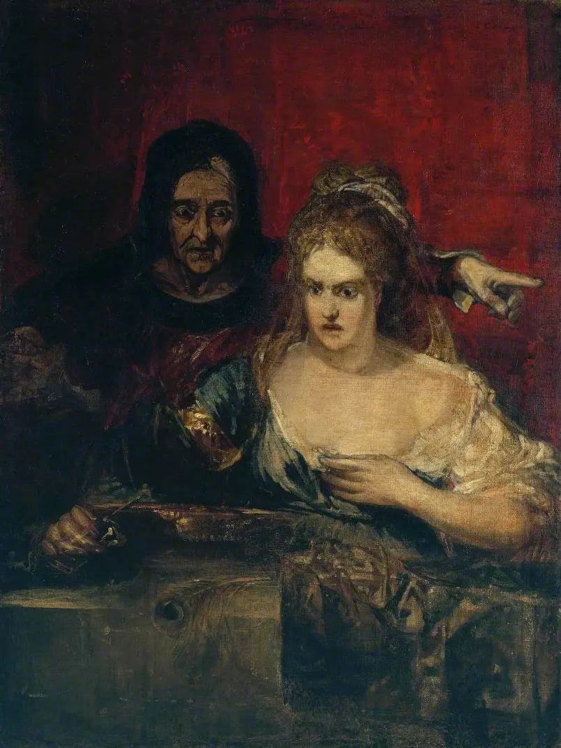 La Procureuse; (?) Giuditta con la Testa di Oloferne - J. M. W. Turner