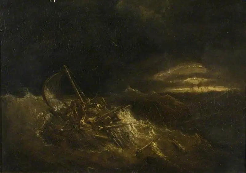 La Zattera - J. M. W. Turner