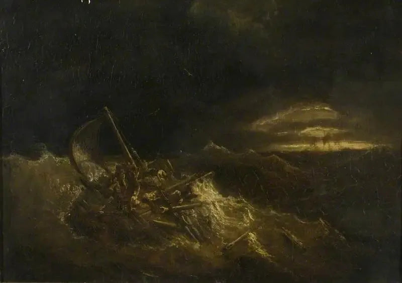 La Zattera - J. M. W. Turner