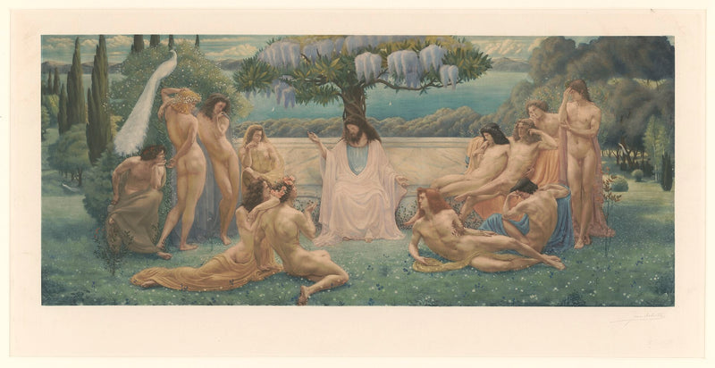 L’École de Platon - Jean Delville