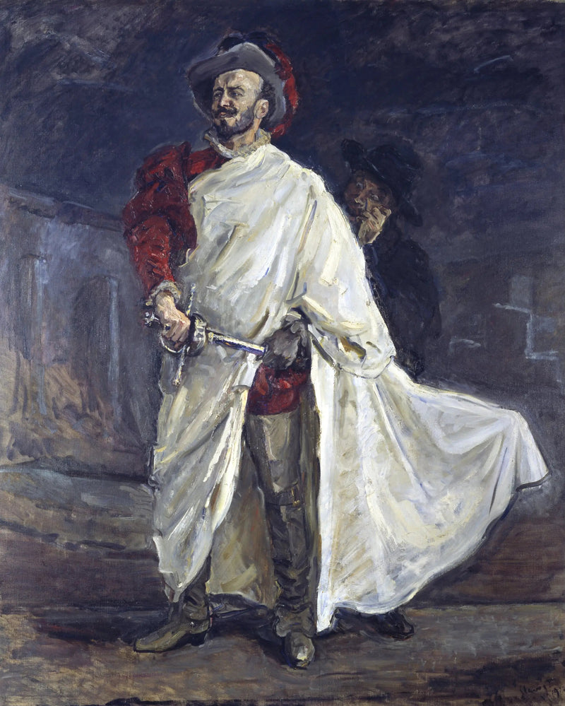Il cantante Francisco d'Andrade come Don Giovanni nell'opera di Mozart - Max Slevogt