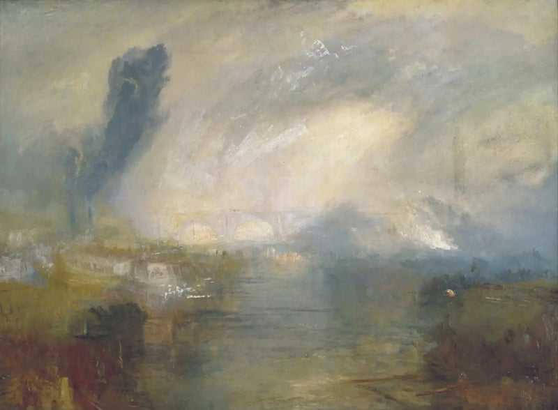 Il Tamigi sopra il Ponte di Waterloo - J. M. W. Turner