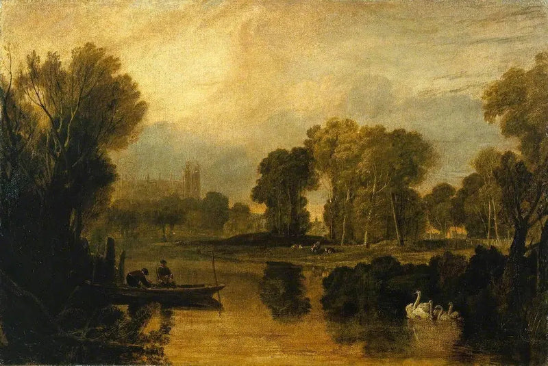Il Tamigi a Eton - J. M. W. Turner
