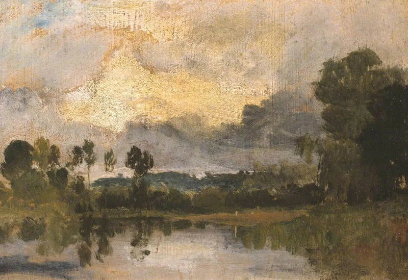 Il Tamigi vicino a Windsor - J. M. W. Turner