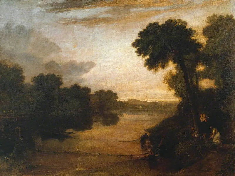 Il Tamigi vicino a Windsor - J. M. W. Turner