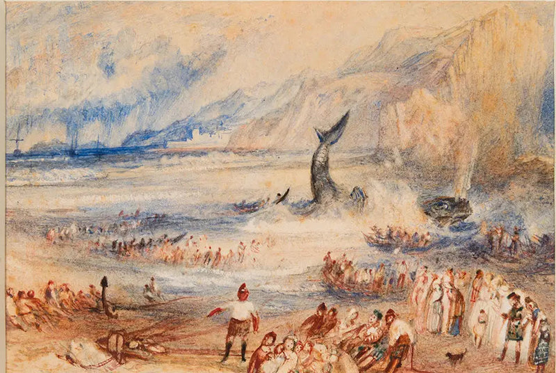 La Balena sulla Spiaggia - J. M. W. Turner