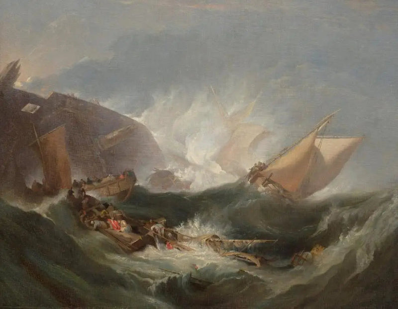 Il naufragio di una nave da trasporto - J. M. W. Turner