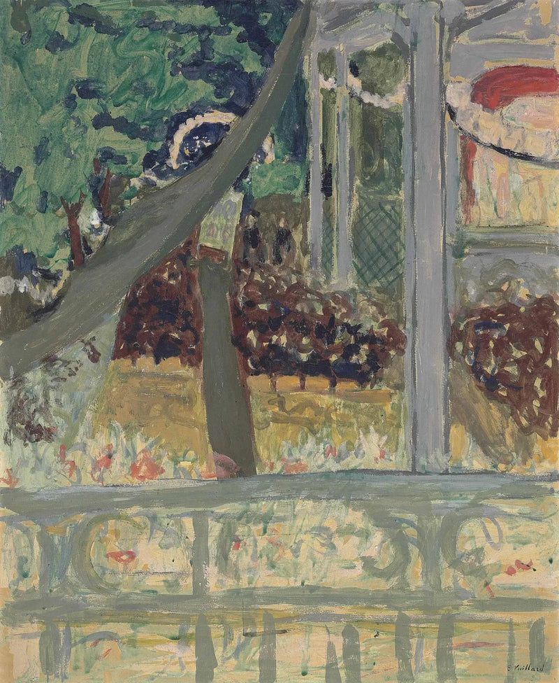 Teatro all'aperto (il chiosco) - Édouard Vuillard