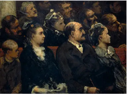 Teatro francese - Honoré Daumier