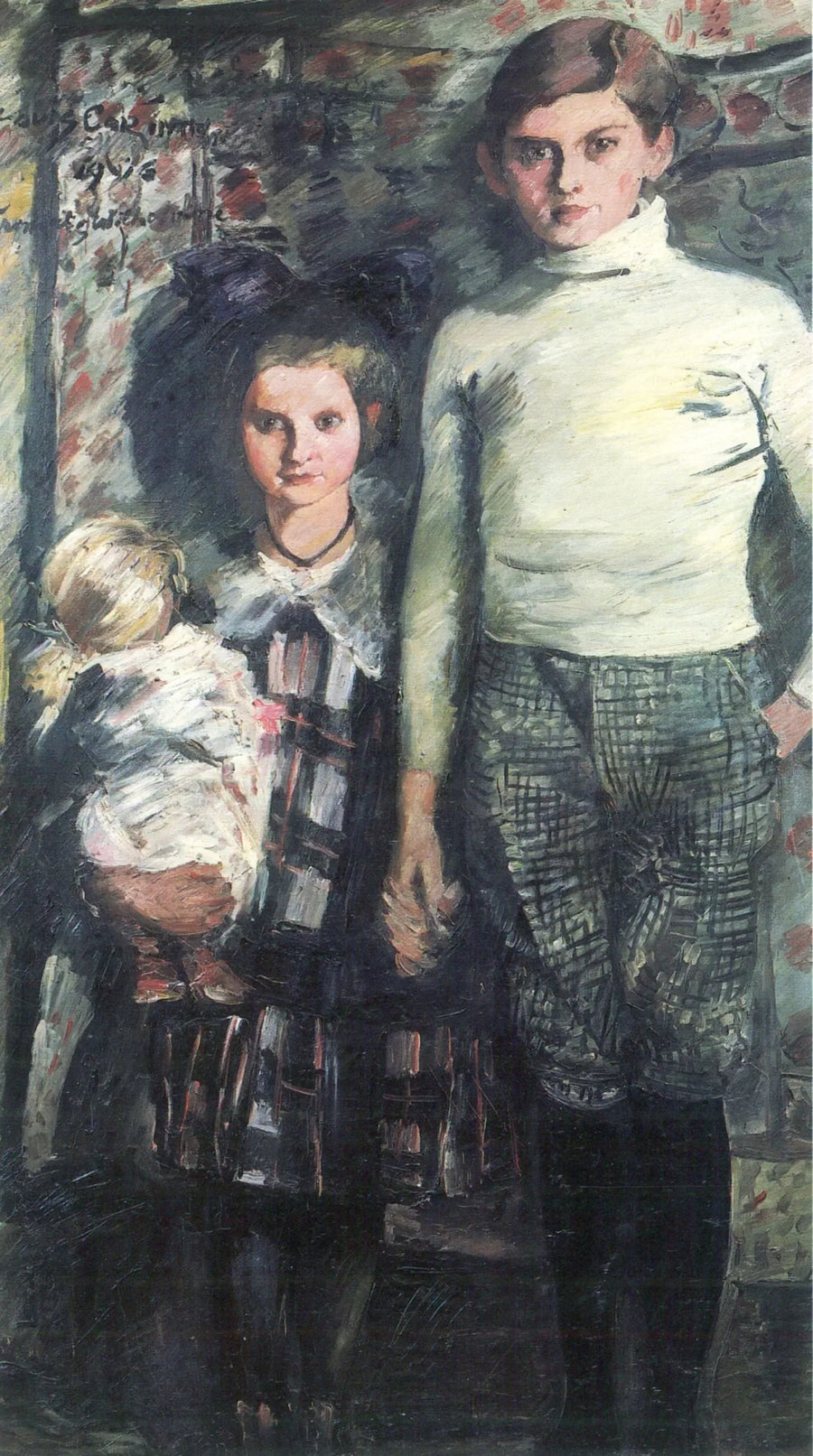 Thomas e Wilhelmine - I figli dell'artista - Lovis Corinth