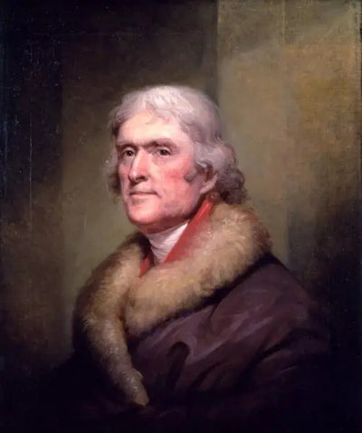 Thomas Jefferson - Rembrandt Peale - Alpha Reproduction