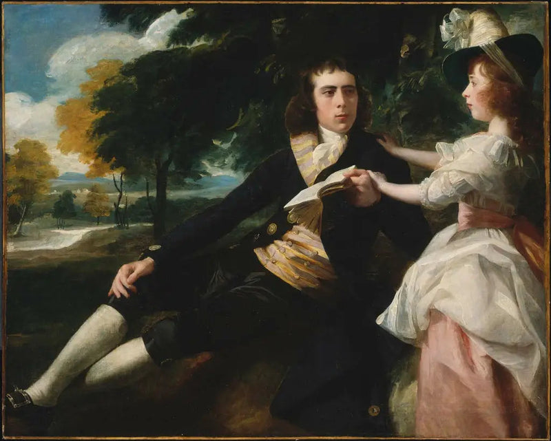 Thomas Lane e sua sorella Harriot - John Singleton Copley