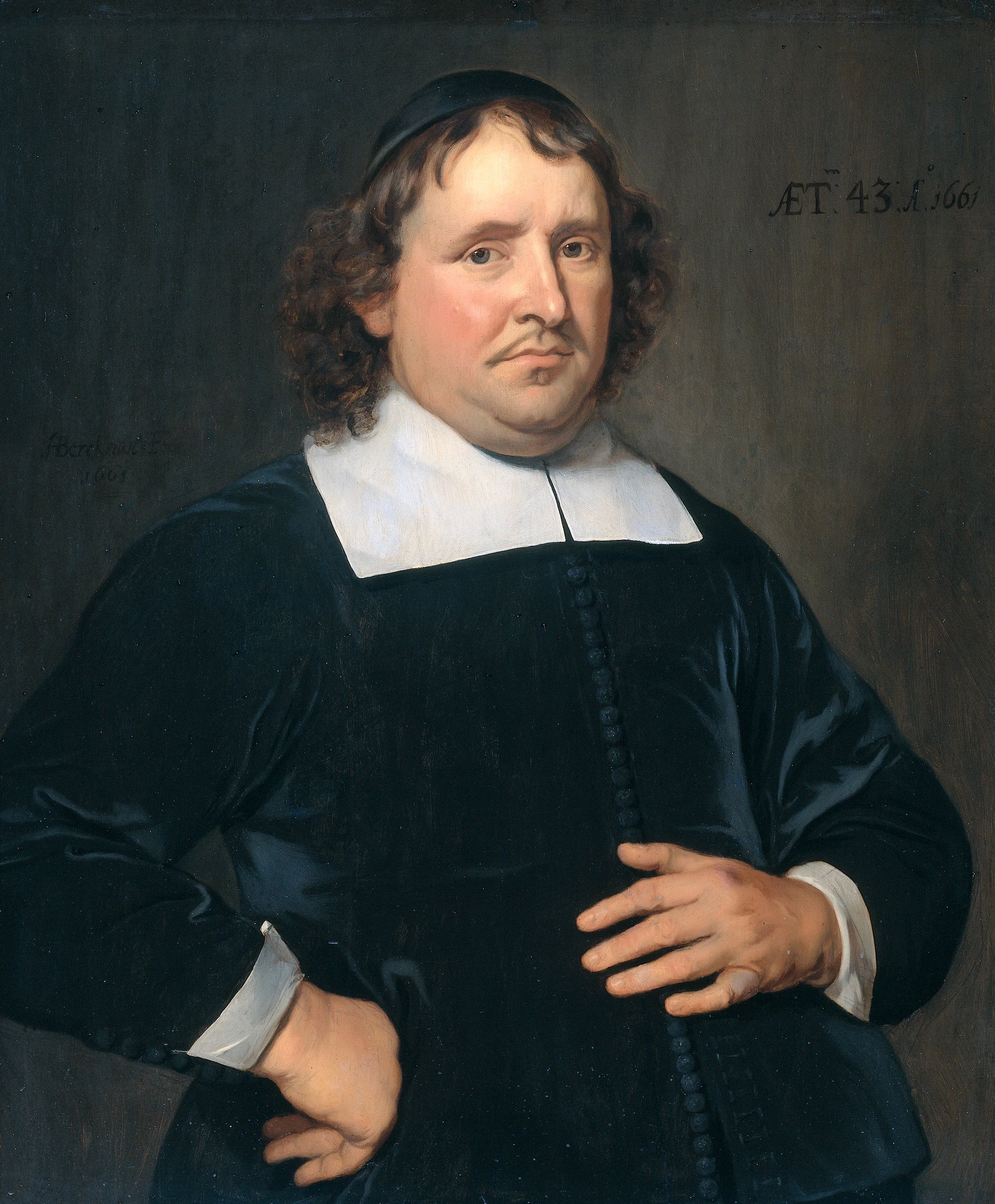 Thomas Pots (1618-89). Pasteur à Vlissingen. - Hendrick Berckman