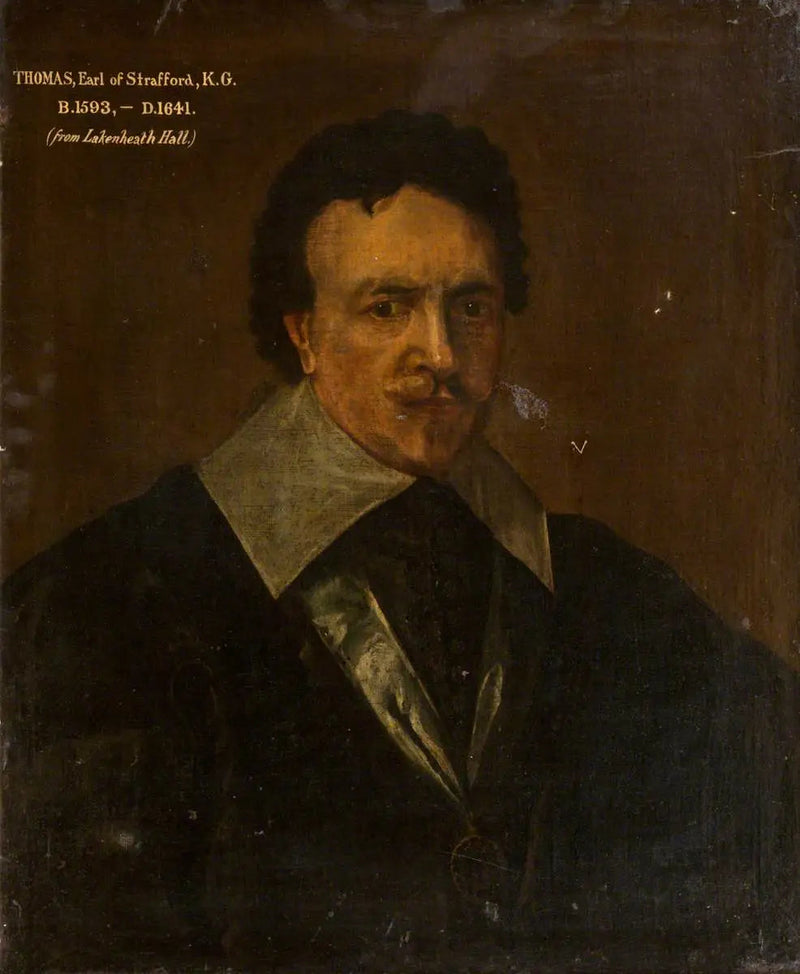 Thomas Wentworth (1593–1641), primo conte di Strafford - Antoine van Dyck