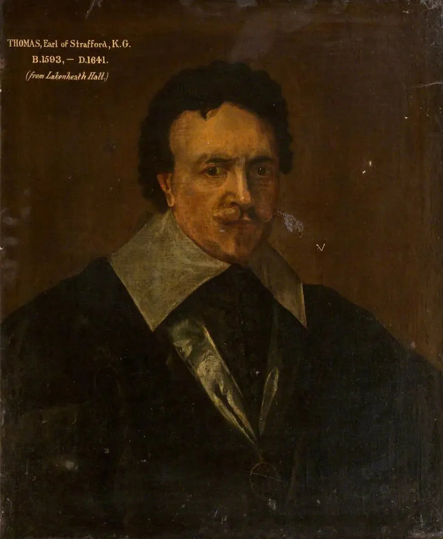 Thomas Wentworth (1593–1641), primo conte di Strafford - Antoine van Dyck