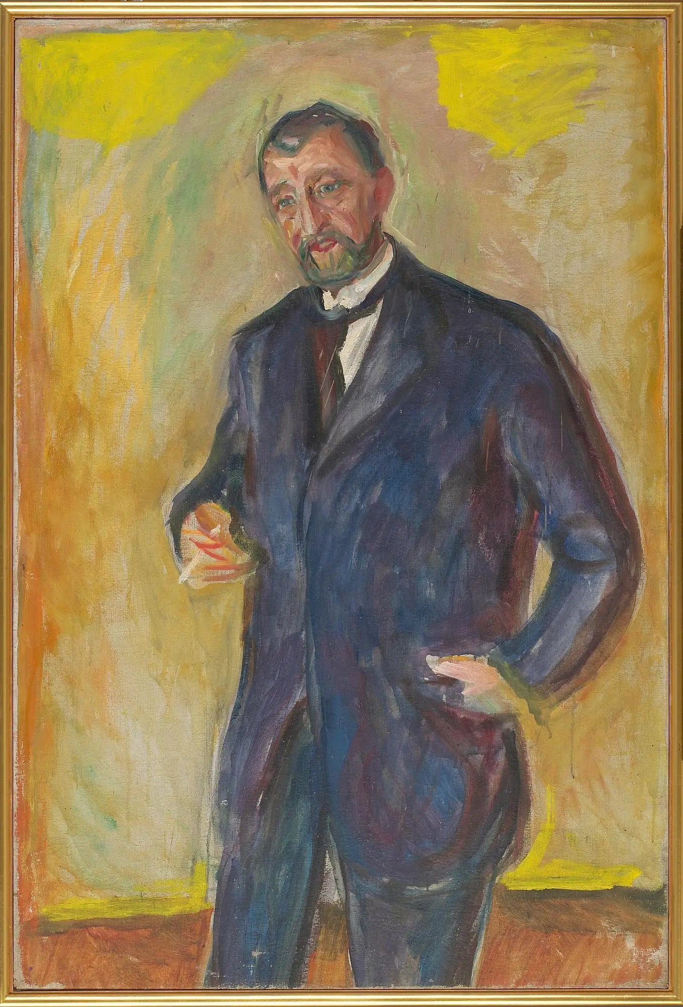 Reproduction du tableau « Thorvald Løchen - Edvard Munch » par Alpha Reproduction en peinture à l’huile