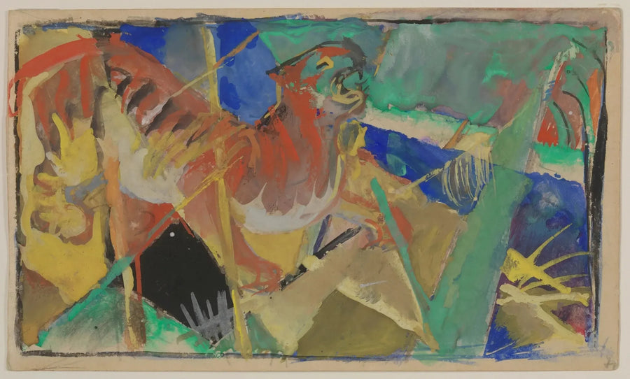 Tigre nella giungla - Franz Marc