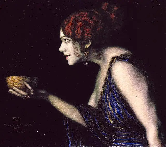 Tilla Durieux come Circe - Franz von Stuck