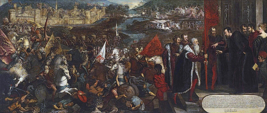 Le Siège d'Asola - Le Tintoret