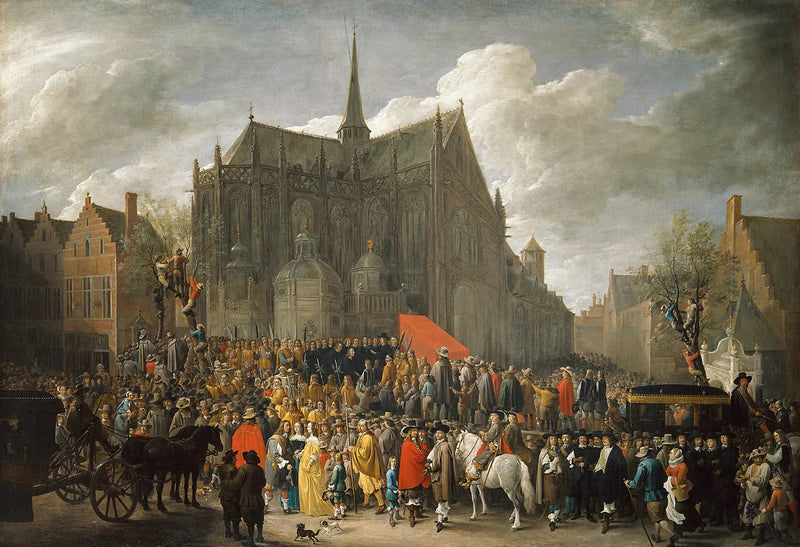 Tiro a volo a Bruxelles - David Teniers il Giovane